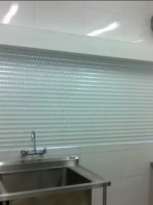 Projeto Persiana Externa manual cozinha industrial